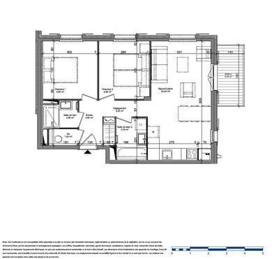 Appartement - 55 m² - 3 pièces