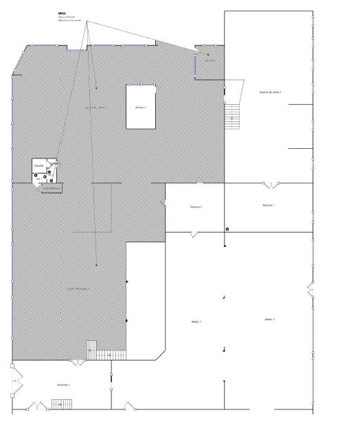 Local commercial - 1 000 m²