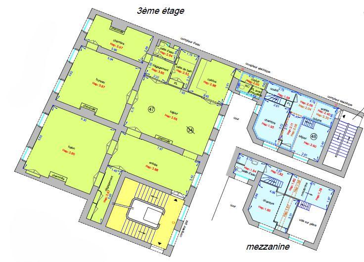 Appartement - 254 m² - 7 pièces