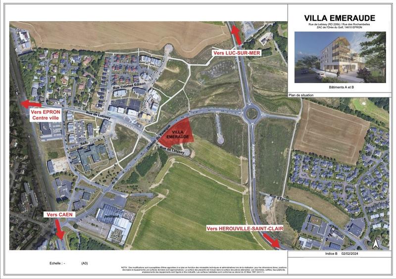 Appartement - 42 m² - 2 pièces