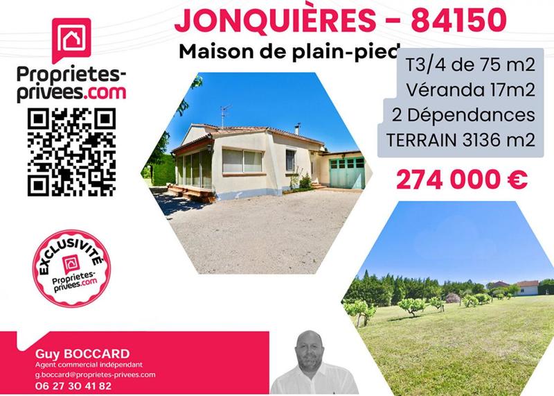 Maison - 75 m² - 4 pièces