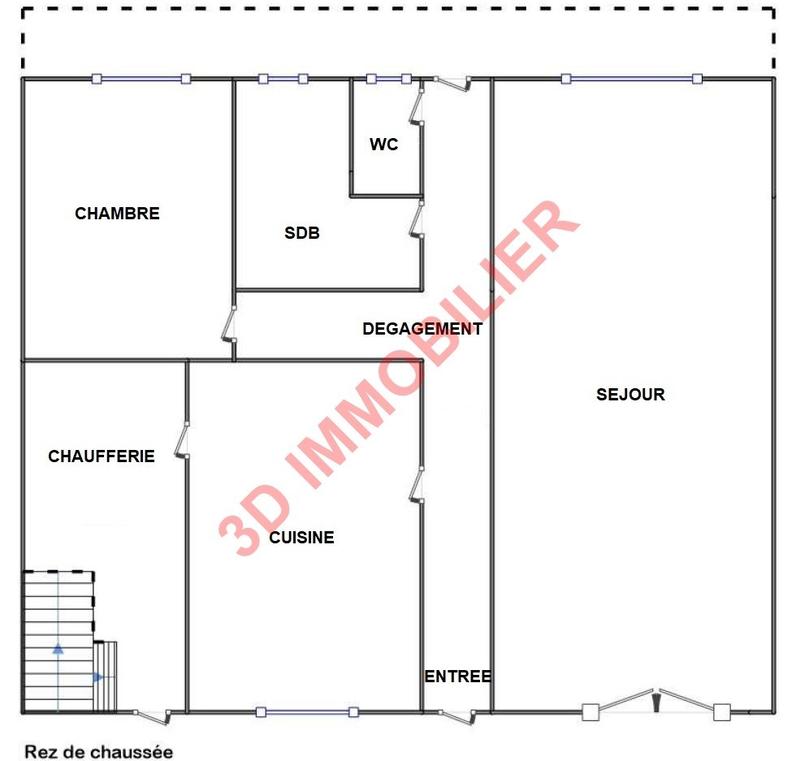 Maison - 90 m² - 4 pièces