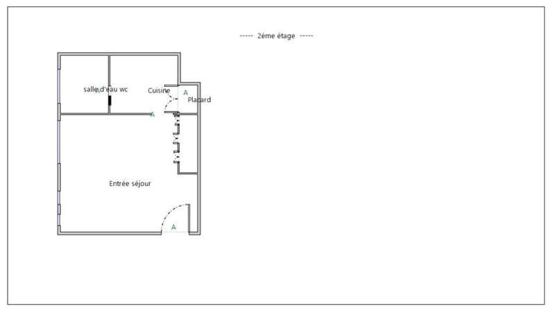 Studio - 32 m² - 1 pièce