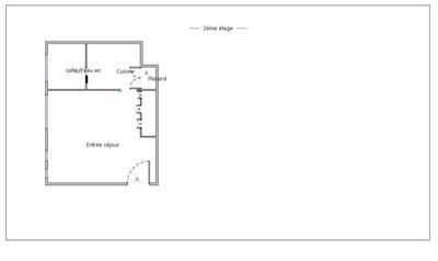 Studio - 32 m² - 1 pièce