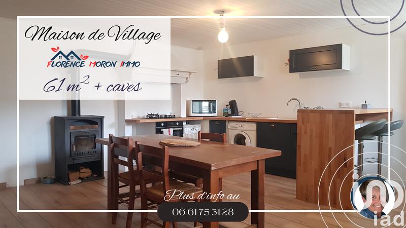 Maison de village - 61 m² - 3 pièces