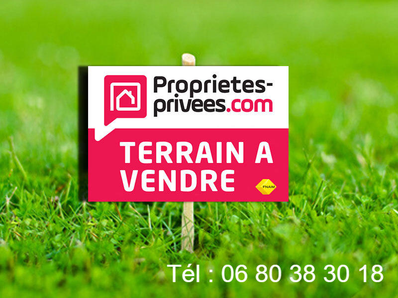 Terrain constructible - 3 000 m²