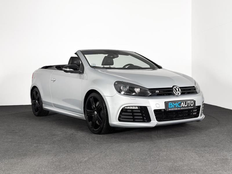 Volkswagen Golf 6 R Cabriolet 2.0 Tsi 265ch Dsg Ja18p Cuir Sport Chauff Regul Gps Mode Dcc Tel Clim