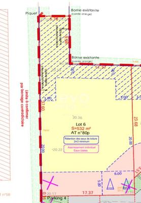 Terrain constructible - 532 m²