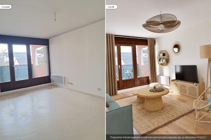 Appartement - 63 m² - 3 pièces