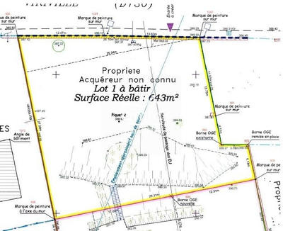 Terrain - 643 m²