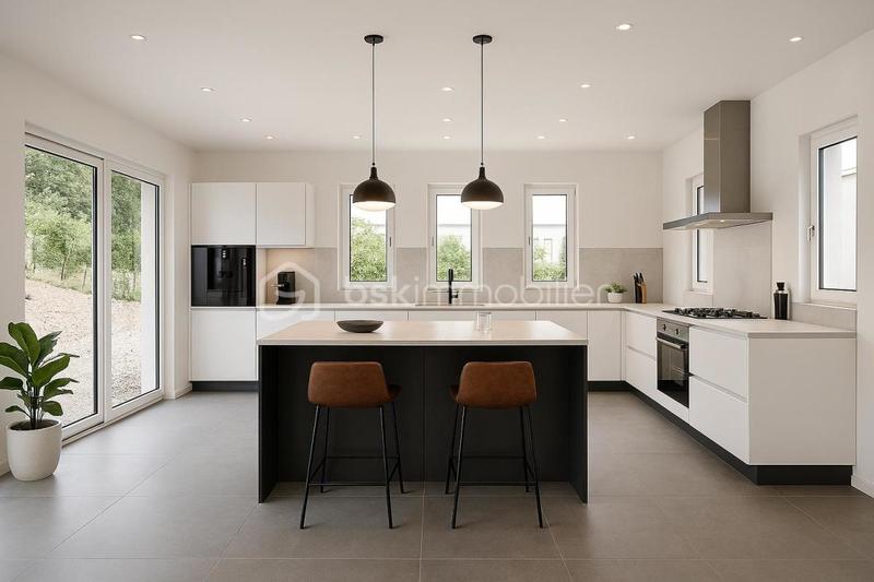 Maison d'architecte - 144 m² - 6 pièces