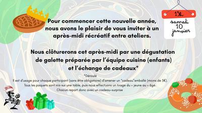 Atelier créatifs &amp; dégustation de galette