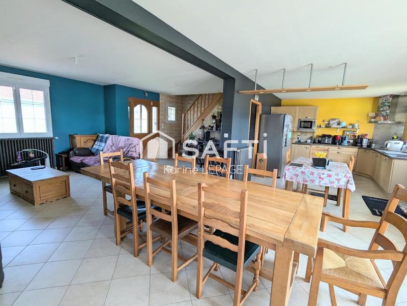 Maison - 142 m² - 7 pièces