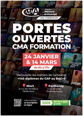 Journée portes ouvertes Cma Formation Parthenay