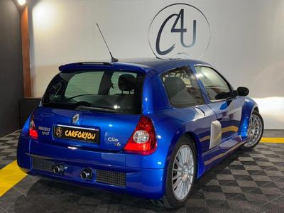 Renault Clio II Phase 2 V6 3.0i 255ch n°18/1309, Régulateur de vitesse, Climatisation, Feux xénons