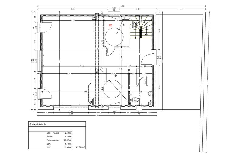 Maison - 180 m² - 6 pièces