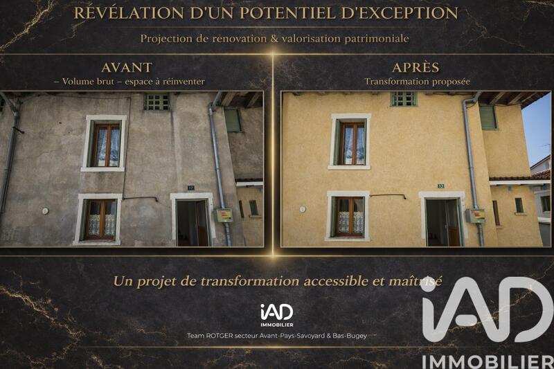 Maison - 60 m² - 3 pièces