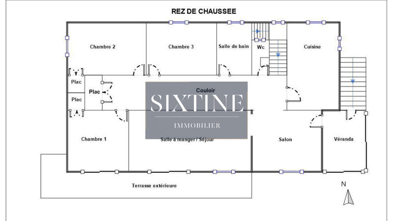 Maison - 115 m² - 7 pièces