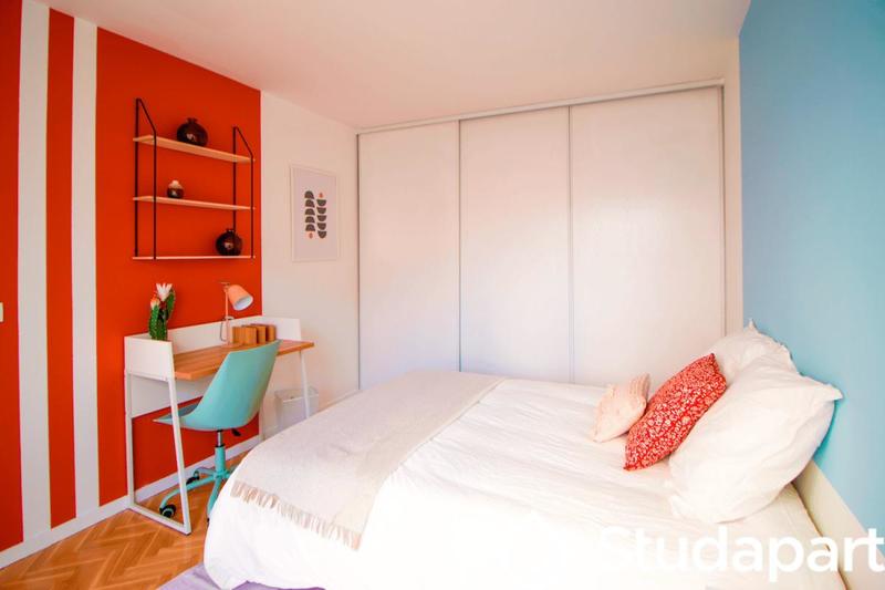 Chambre - 11 m² - 1 pièce