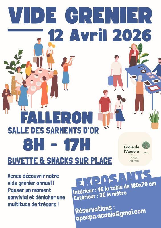 Vide grenier annuel apeep