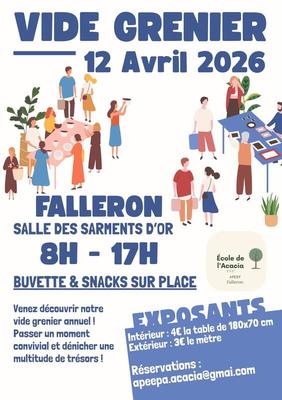 Vide grenier annuel apeep