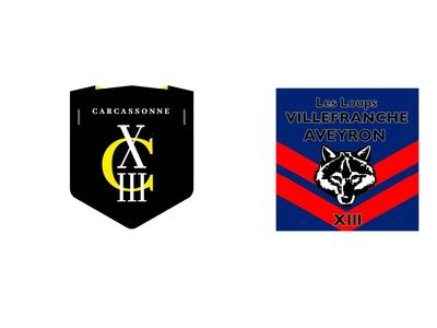 Rugby à XIII - Carcassonne XIII / Villefranche XIII Aveyron