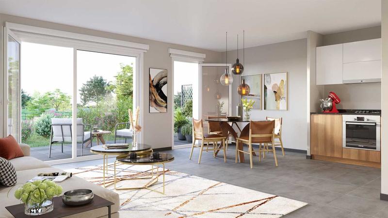 Appartement - 59 m² - 2 pièces