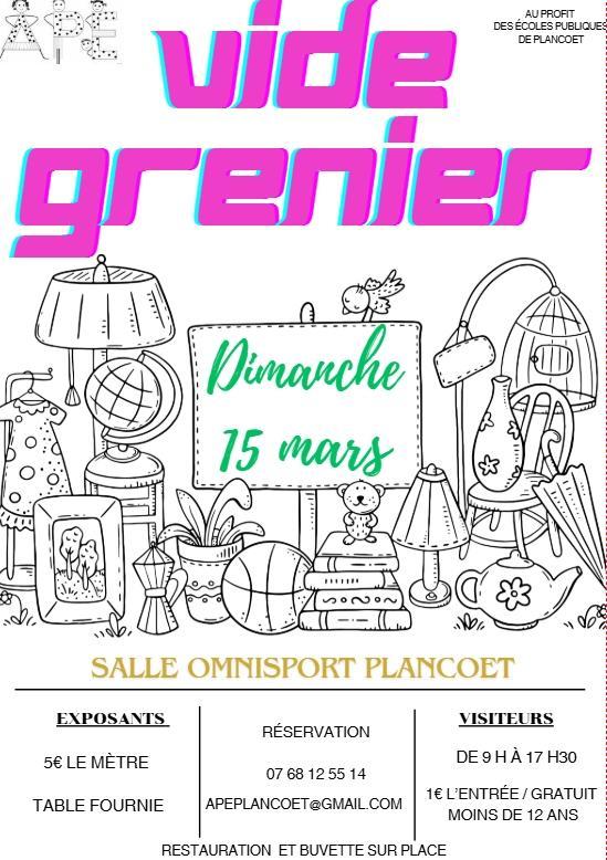 Vide grenier annuel de l'Ape de Plancoet