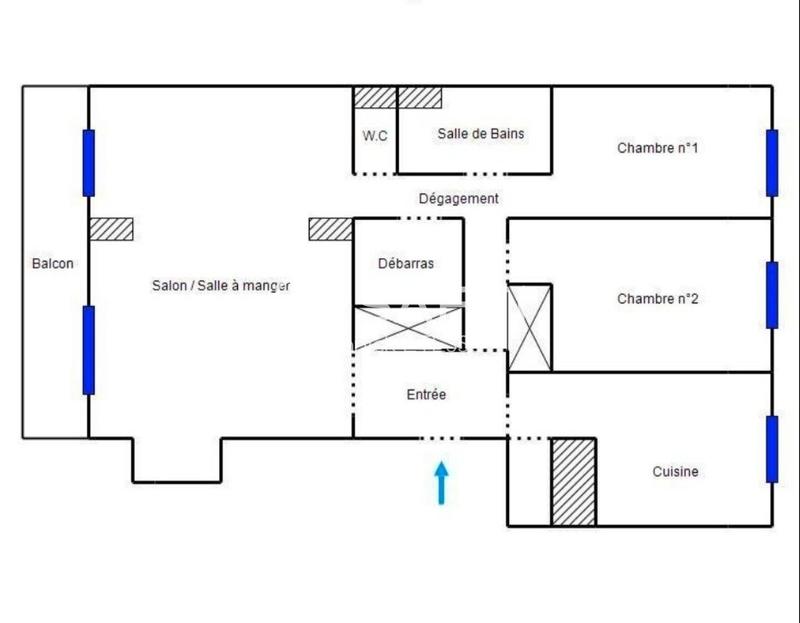 Appartement - 79 m² - 4 pièces