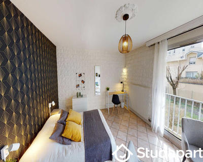 Chambre - 40 m² - 1 pièce