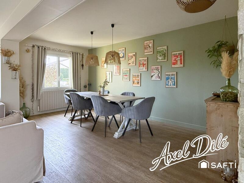 Maison - 118 m² - 5 pièces