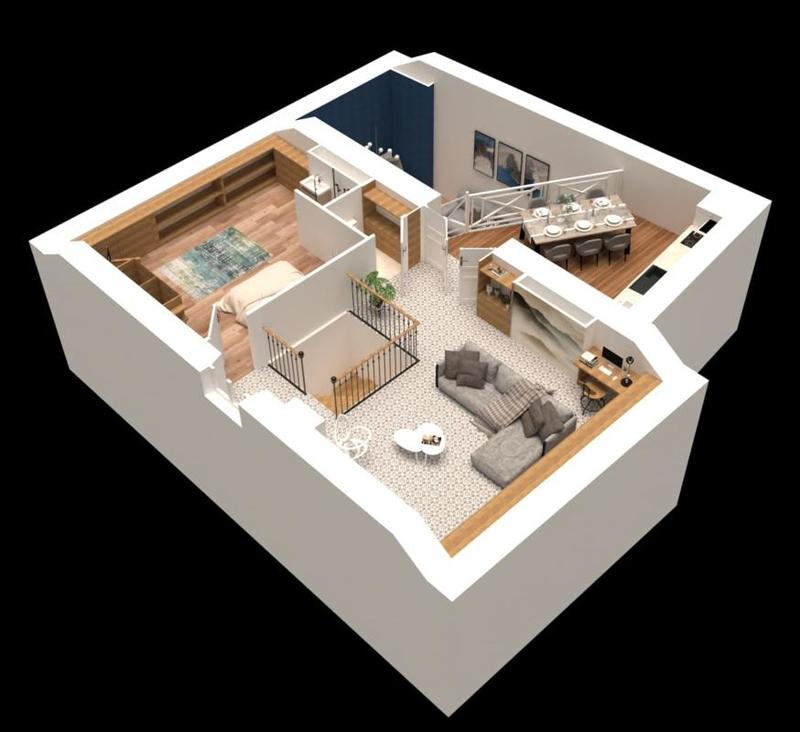 Appartement - 83 m² - 4 pièces