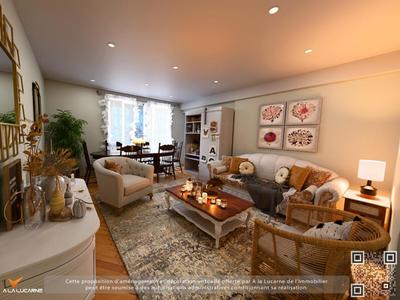 Appartement - 82 m² - 4 pièces