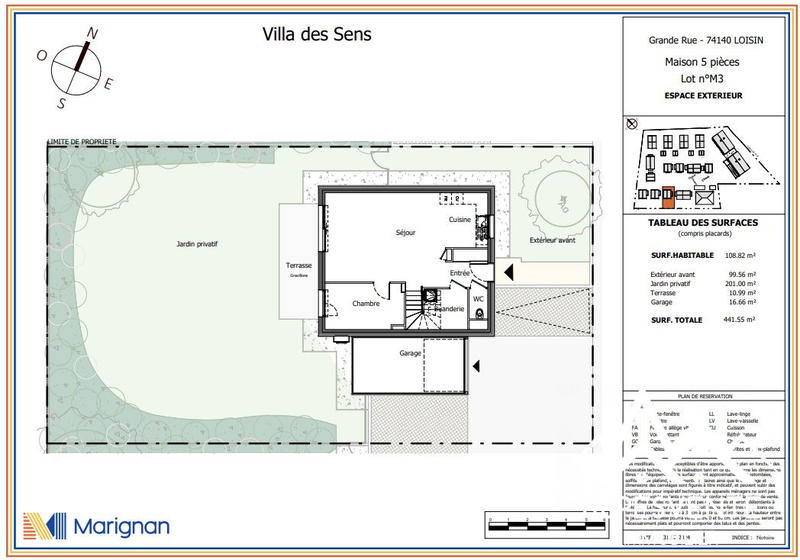 Villa - 108 m² - 5 pièces