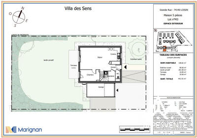Villa - 108 m² - 5 pièces