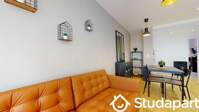 Chambre - 9 m² - 1 pièce