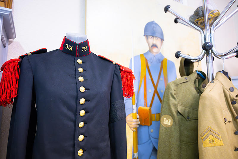 100 ans d'histoire militaire à la Martinerie