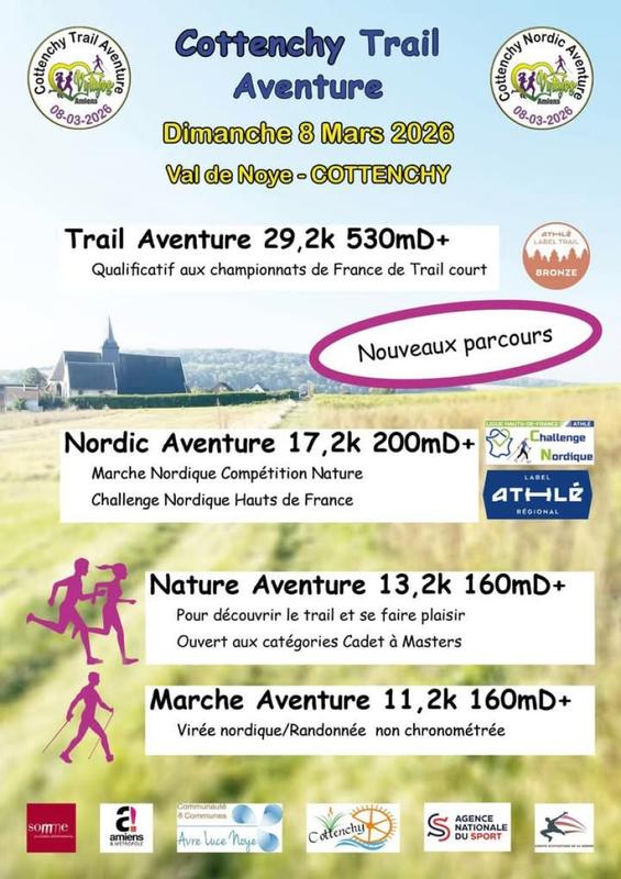 Cottenchy Trail &amp; Nordic Aventure 2026