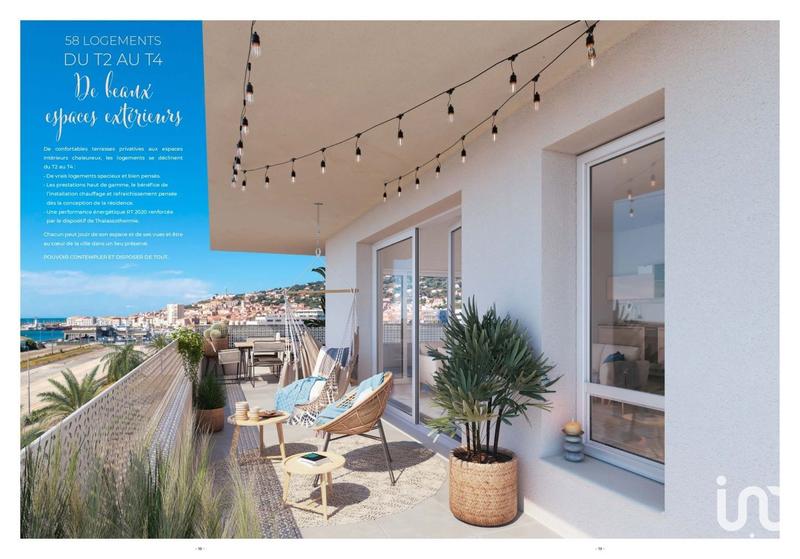 Appartement - 47 m² - 2 pièces