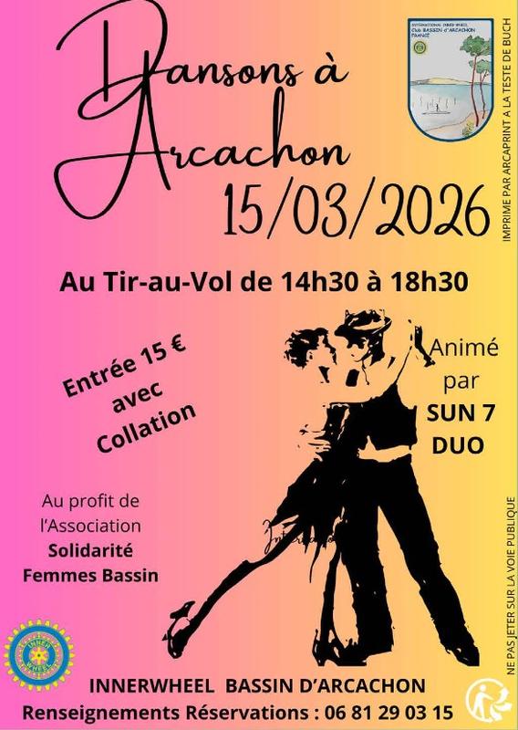 Thé dansant : Dansons à Arcachon