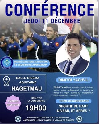 Conférence &quot;Sportif de haut niveau, et après ? &quot;