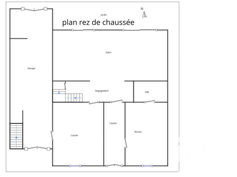 Maison de ville - 176 m² - 6 pièces