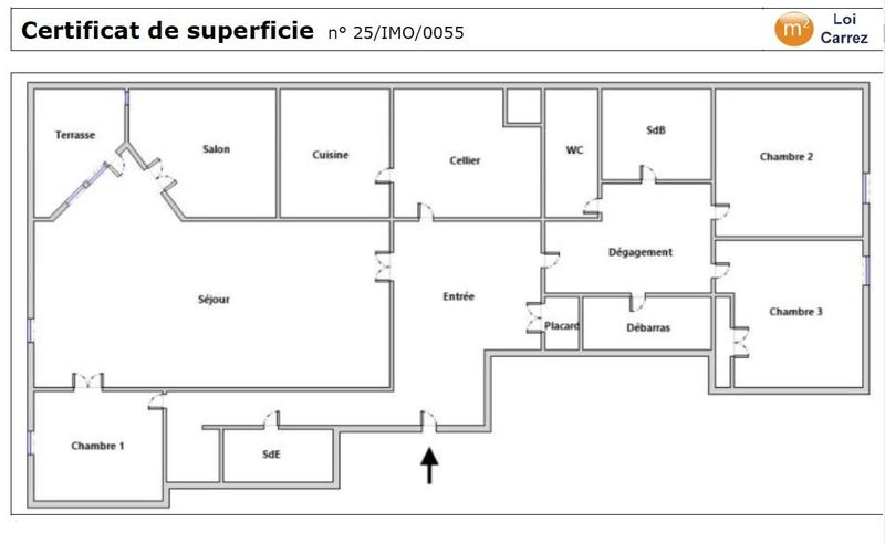 Appartement - 88 m² - 4 pièces