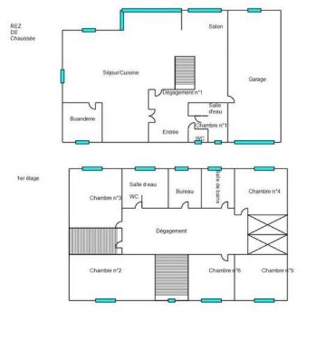 Maison - 188 m² - 7 pièces