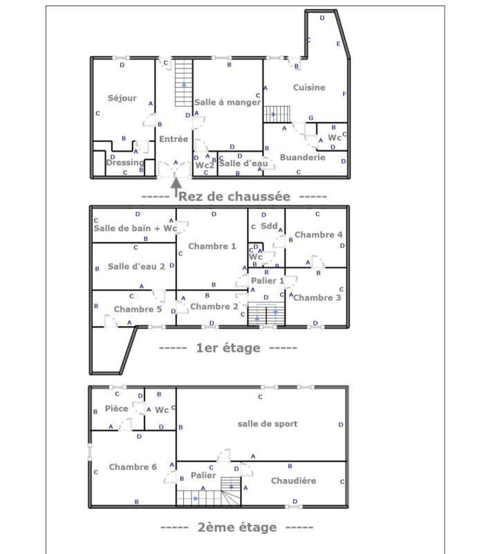 Maison - 209 m² - 6 pièces