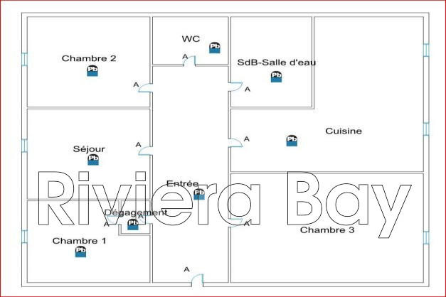Appartement - 108 m² - 4 pièces