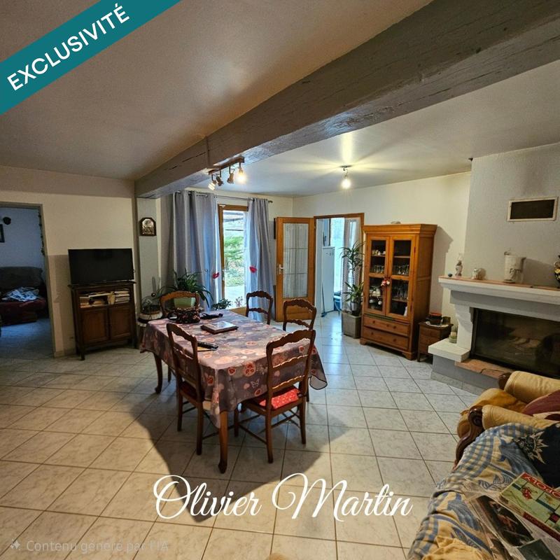 Maison - 123 m² - 6 pièces