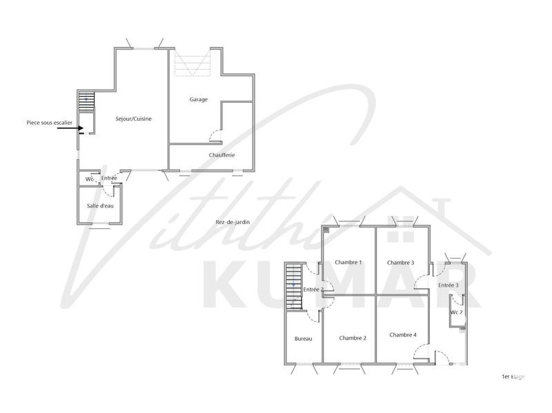 Maison - 100 m² - 5 pièces