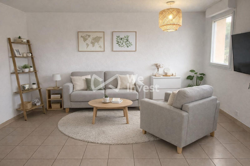 Appartement - 62 m² - 3 pièces