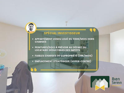 Appartement - 51 m² - 2 pièces